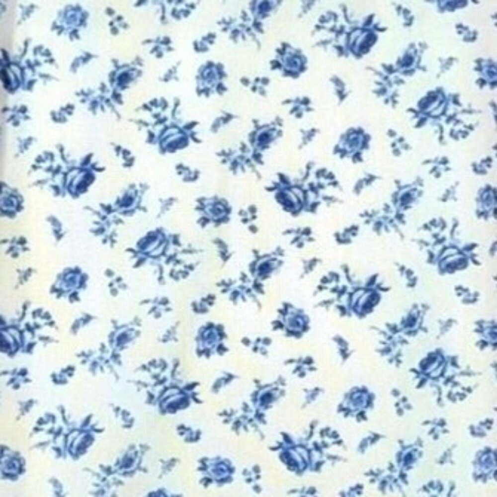 Abound Womens Sweet Mesh Lace Trim White & Blue Floral Camisole Top Lg NWT - Picture 7 of 9